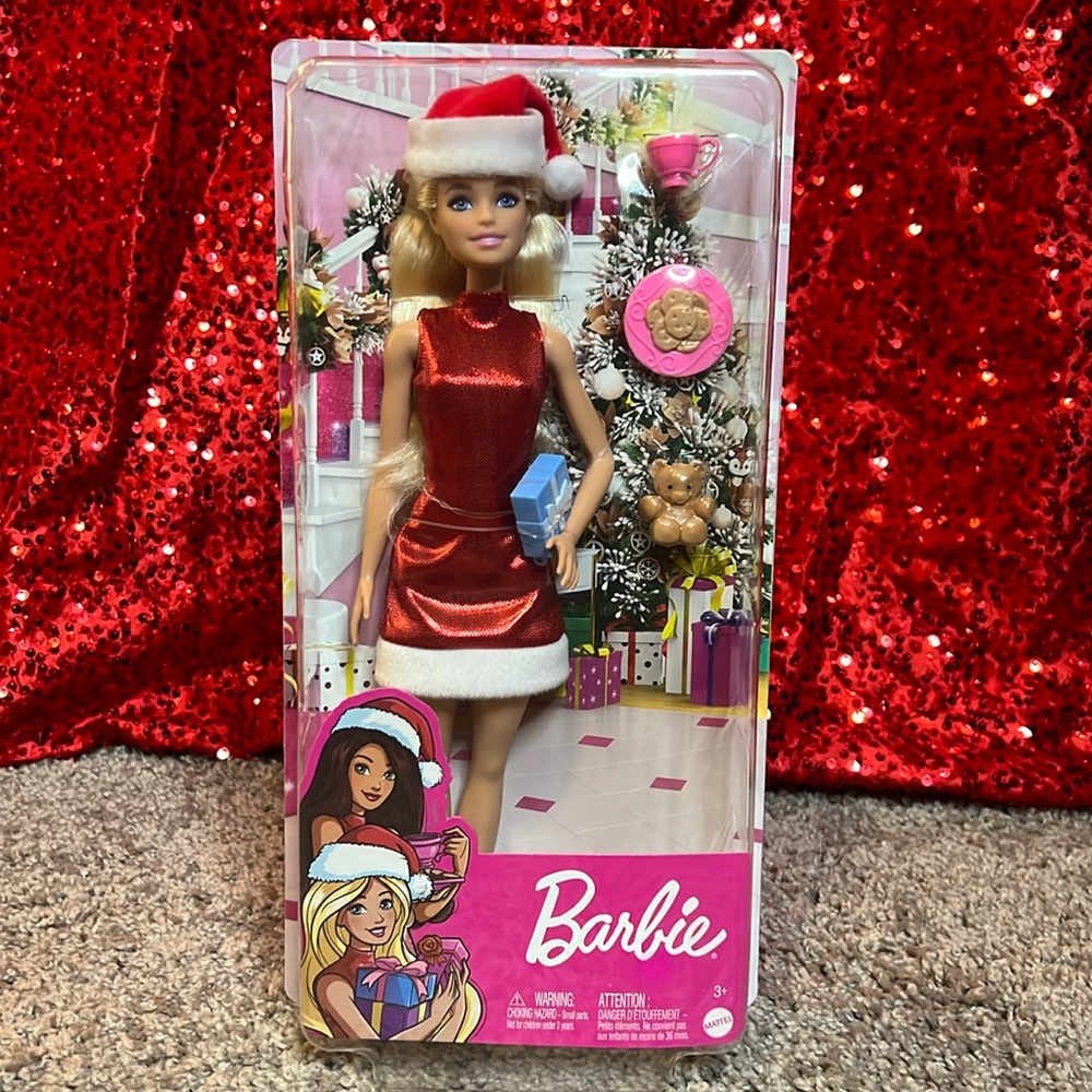 Barbie Santa Doll - Blonde Hair